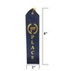 1st Place (Blue) Award Ribbons with a Card and String (24) pack