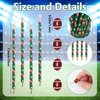 36 Pcs Sports Pencils and 36 Pcs Sports Ball Erasers Fun Wooden Pencils with Sports Eraser for Kids Sports Themed Birthday Party Favors School Office Supplies (Football)
