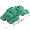 Weighted Stuffed Animals, Weighted Dinosaur Stuffed Animal Toy Dinosaur Weighted Plush Animals Throw Pillow Gifts for Boys Girls, 11.8 inch