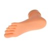 Anself PVC Mannequin Foot Nail Art Foot Practice Model Fleshcolor Color