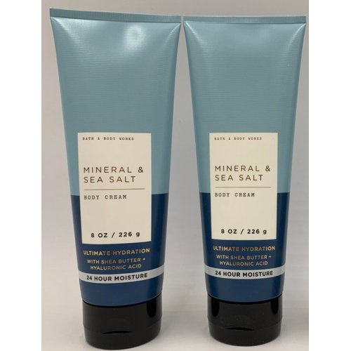 2 Mineral & Sea Salt Ultimate Hydration bath Body Cream 8 fl oz