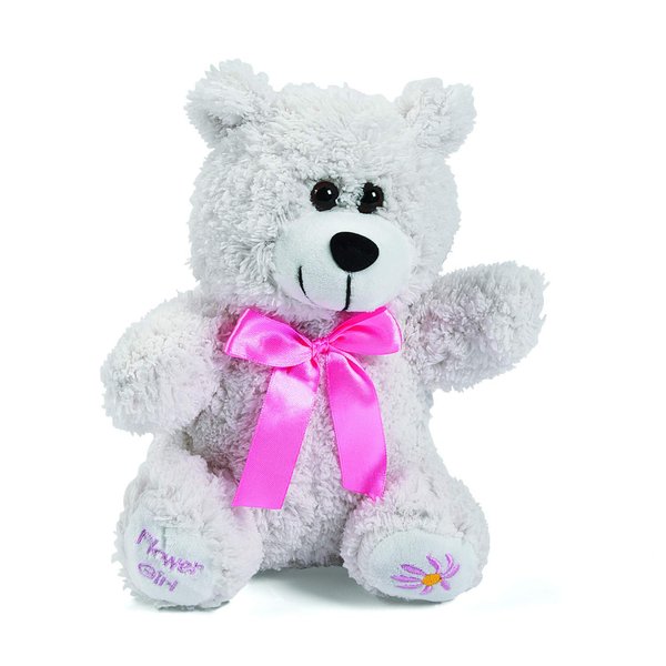 Plush Flower Girl Gift Bear