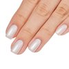 MEMEDA Pearl White Gel Nail Polish 8ML Glitter Gel Polish Shimmer Mermaid Nail Gel Soak Off UV Gel for Salon Home DIY Manicure Use