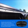 1" RV Vinyl Insert | RV Vinyl Trim Insert | RV Roof Trim | Insert Molding Trim Screw Cover RV Camper Travel Trailer(50',Black)
