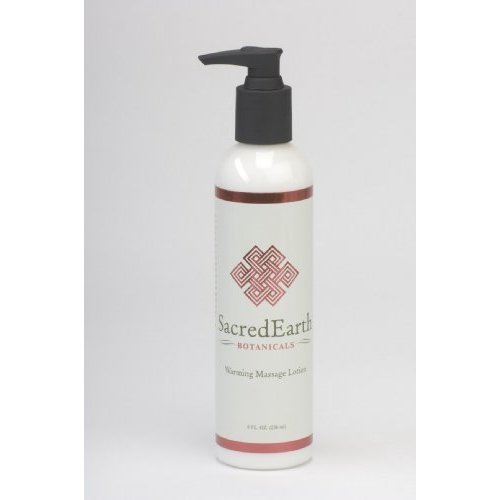 Sacred Earth Warming Massage Lotion - 8 oz by Sacred Earth Botanicals