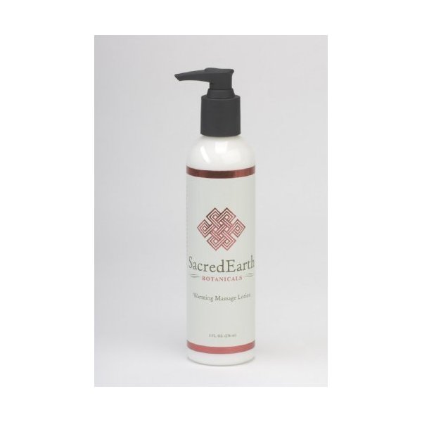 Sacred Earth Warming Massage Lotion - 8 oz by Sacred Earth Botanicals