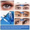 Eyelashes Serum Growth,Lash and Brow Serum,4 ML Lash Enhancing Serum Lash Boost Serum for Longer, Fuller, Thicker Lashes & Brows(Light Blue)