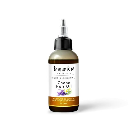 bawku naturals Chebe Hair Oil For Hair Growth Made with Authentic Chebe Powder from Chad With Castor Olive Lavender and Chamomile For dry damaged hair Itchy Scalp Hair Growth