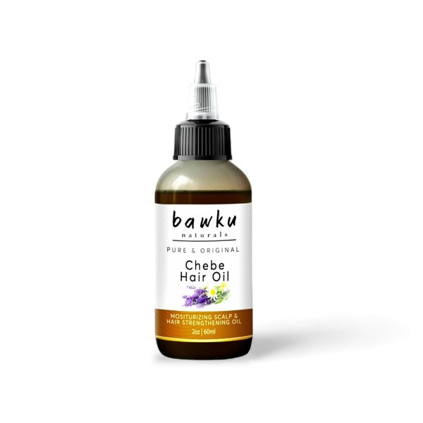 bawku naturals Chebe Hair Oil For Hair Growth Made with Authentic Chebe Powder from Chad With Castor Olive Lavender and Chamomile For dry damaged hair Itchy Scalp Hair Growth