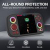 Silicone Case for RG Cube, Anti-Slip, Shock Proof, Soft Protective Case for Anbernic RG Cube Handheld Game Console with Lanyard - Black