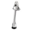 uxcell 304 Stainless Steel Brushed Easy-Step Kickdown Door Stop Holder Buffer w Screws