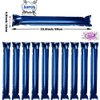 Lovecheer 50PCS Thunder Sticks Blue Bam Bam Inflatable Metallic Spirits Sticks Cheerleadinng Noise Makers for Sporting Events Party Favors