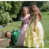 Little Adventures Deluxe Yellow Beauty Princess Dress Up Costume (Small Age 1-3) - Machine Washable Child Pretend Play and Party Dress with No Glitter