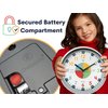 OWLCONIC Clock for Kids Learning to Tell Time, Telling Time Teaching Clock for Kids, Wall Clock Kids, Classroom Clock, Kids Learning Clock, Kids Clocks for Bedrooms.