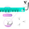 VAVALASH 320 Fans Premade Fans Eyelash Extensions 10D 14D 16D 20D 0.05 0.07 Thickness C/D Curl Middle Stem Premade Fans Volume Lash Extensions (320 Fans-10D-0.05-D-8-15mm)