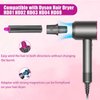 1.6 Inch/40MM Long Hair Curling Barrels for Dyson Airwrap Styler HS05/HS01 with Adapter Converting Hair Dryer To Airwrap Curling Iron