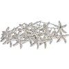 Jaciya 18 Pack Bride Crystal Rhinestone Starfish Hair Pin Hair Jewelry Hair Accessories Women Headwear Headdress for Beach Themed Wedding,Party, Hair Clips for Women
