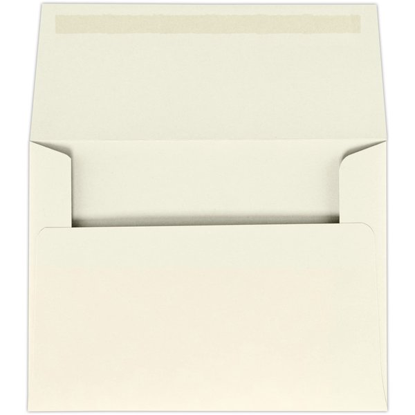 LUXPaper A6 Invitation Envelopes | Peel & Press | 4 3/4" x 6 1/2" | Natural | 80lb. Text | 30% Recycled | 50 Qty