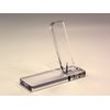 NO-M.A.R 1911 Clear Acrylic Pistol Display Stand Single Stack 45acp Colt 1911A1