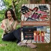 Phoenix Beauty Lip Trio: Smudge-Proof Long Stay Matte Lipstick, Vibrant Lip Gloss & Hydrating Lip Oil; Jojoba Oil + Vitamin E; Holiday Gift; Premium Lip Care & Color Set; Pink Mauve (Velvet Orchid)