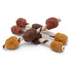 CHOMP 'EMS Five Flavor Kabobs Dog Treats - Beefhide Chewstick - High Protein Dog Chews, 15 Count