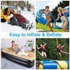 Quick Electric Air Mattress Pump, Electric Pump for Inflatables Inflator Deflator with 3 Nozzles for Airbed Air Mattress Swimming Pool Inflatable Couch (130W)