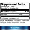 Douglas Laboratories Melatonin Prolonged Release - 3 mg Melatonin - Sleep Support Supplement - For Hormone Balance, Relaxation, Antioxidants & Immune System* - 60 Tablets