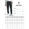 Soothfeel Men's Golf Pants with 5 Pockets Slim Fit Stretch Sweatpants Casual Travel Dress Work Pants for Men (Navy, L)