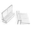 6 Pieces 8mm Acrylic Aquarium Cover Clip Aquarium Fish Tank Glass Cover Clip Support Holder Clear Universal Lid Clips for Rimless Aquariums