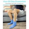 Vive Sock Aid - Easy On and Off Stocking Slider - Donner Pulling Assist Device - Sock Helper Aide Tool - Puller for Elderly, Senior, Pregnant, Diabetics - Pull Up Assistance Help