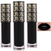 WENJLYJ 3 Pcs Matte Liquid Lipstick Set for Women,Professional Black Lipstick Lip Gloss Set Makeup Long Lasting Waterproof Halloween Face Body Paint for Cosplay Costume Goth Makeup