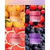 Sleeping Lip Mask, Overnight Hydrating & Prevention Dry and Cracked Lips Scrubs Exfoliator & Moisturizer, Ultra-Nourishing Lip Sleeping Mask with Wand, Lip Care Therapy Treatment for Women-01#Peach