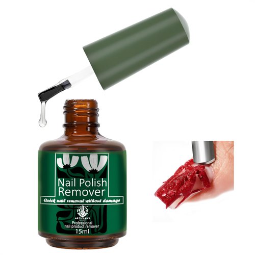 ArtiClaws Tiptrendz Nail Polish Remover Nail Glue Remover for Press on Nails 15ml Nail Gel Remover Quick & Easy Nail Polish Remover No Soak