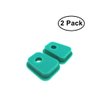 MOWFILL 2 Pack 27987S Air Filter Foam Element Replace for B&S 27987 4108 5001H John Deere AM34963 LG27987 LG27987S Fits B&S 60500 61500 80500 81500 90102 130200 131200 140200