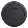 Pyrex 7201-PC 4 Cup Round Storage Cover for Glass Bowls (6, Black)