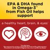 Nature Made Burp-Less Ultra Omega-3 from Fish Oil 1400 mg, Dietary Supplement for Healthy Heart Support, 45 Softgels, 45 Day Supply