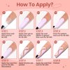 SUPWEE 3D Nail Art Gel Clear Sculpting Gel for Nail Art Design DIY 3D Embossing Gel for Painting Drawing Carving Nails Gel Nail Tube Home DIY Modeling Decoration Manicure