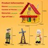 Cowardly Dog House Building Set, Courage Dog House Building Toy with Lights, Compatible with Lego, Girls and Boys Ages 6+ (613 PCS)