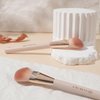 Angled Foundation Brush for Cream Liquid Makeup,Contour Blush Bronzer highlight Makeup, Angled Face Makeup Tool (Multitask Face Brush)