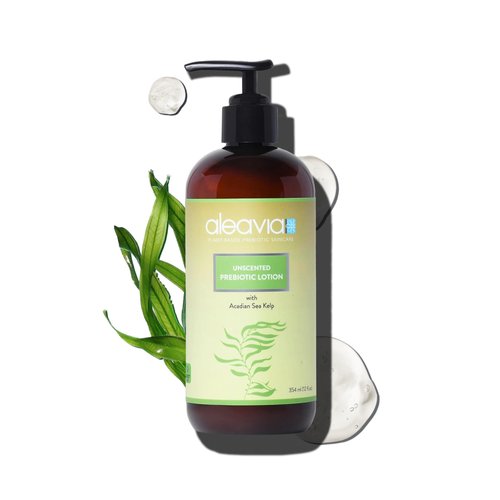 Aleavia Unscented Prebiotic Body Lotion – Fragrance-Free, All-Natural Moisturizing Body Lotion – ...