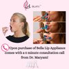 Lip Plumper Device | Non-Invasive Lip Plumping Device, Pain-Free | 60-Second Daily Exercise for Fuller Lips, Defined Jawline & Firmer Skin, MADE IN USA (Sky Blue)