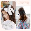 Hair Bows Set - 6 Inch Alligator Clips, Hair Accessories for Toddlers, Girls, and Kids