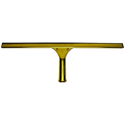 Ettore 18-Inch Solid Brass Window Squeegee, Rustproof, Professional Grade