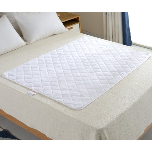 Cheer Collection Highly Absorbent 34" x 52" 100% Waterproof Sheet Protector and Incontinence Pad for Adults, Children and Pets