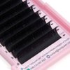Ellipse Classic Lash Extensions Flat Lashes Eyelash Extensions 0.25mm C D Curl Ellipse Eyelash Extensions Premium Lashes Black Matte Individual Lashes Salon Use 20mm