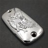 XKMT-Chrome Brake Fluid Reservoir Cap Cover"Free Spirit" Eagle Engraved Compatible With Valkyrie/Goldwing 1500 / Goldwing 1800 / VTX1800 [B00YWCRFCS]