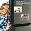 vivinin Magnetic Picture Frame, 12 Pack Magnetic Frame Reusable, Magnetic Photo Frames for Refrigerator 4x6” With White Border, Refrigerator Magnets For Pictures Suitable Home, School, Office