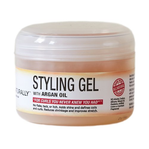 Gold Banner Beauty GOOD NATURALLY Styling Gel with Argan Oil - 8oz | Alcohol-Free, Long-Lasting Hold for Sleek & Structured Styles | Vegan & Cruelty-Free