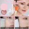 AlluraBeauty Blurring Powder,Blurring Setting Powder,Beauty Blurring Powder, Pink Setting Powder Makeup Waterproof,Pink Powder Loose Setting for All Skin Tones (Pink, A)