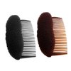 2Pcs Women's Hair Styling Soft Accessories,Soft Sponge Foam Hair Inserts,Bump Up Pads,Clip Bun Maker and Hair Comb Braid Tool for Women Lady,Clips and Barrettes